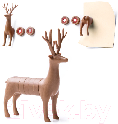 Набор магнитов декоративных Qualy My deer / QL10175-BN