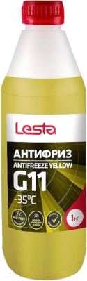Антифриз Lesta LES-AS-A35-G11RU/1 (1кг, желтый)