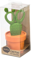 

Ножницы канцелярские Qualy, Cactus / QL10282-OR-GN
