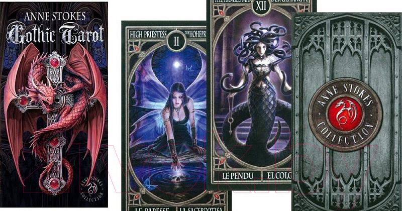 Гадальные карты Fournier Anne Stokes Gotic Tarot / F41590 — фото 3