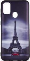 Чехол-накладка Case Print для Galaxy M21 (башня) - 