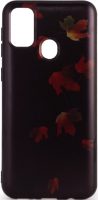 Чехол-накладка Case Print для Galaxy M21 (осень) - 