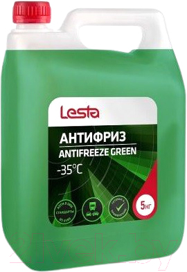 Антифриз Lesta LES-AS-A35-ZRU/5 (5кг, зеленый)