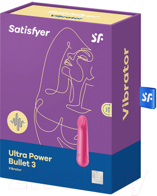 Вибромассажер Satisfyer Ultra Power Bullet 3 / 4007717 (розовый)
