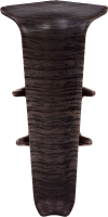 Уголок для плинтуса Ideal Деконика 303 Венге темный (7см, 2шт, внутренний, флоупак) - 