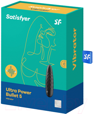 Вибромассажер Satisfyer Ultra Power Bullet 5 / 4007779 (черный)