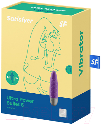 Вибромассажер Satisfyer Ultra Power Bullet 5 / 4007786 (фиолетовый)