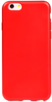 Чехол-накладка Case Deep Matte v.2 для iPhone 6/6S (красный)