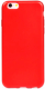 Чехол-накладка Case Deep Matte v.2 для iPhone 6/6S (красный) - 