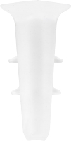 Уголок для плинтуса Ideal Деконика 001 Белый (7см, 2шт, внутренний, флоупак) - 