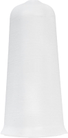 Уголок для плинтуса Ideal Деконика 001 Белый с крепежом (7см, 2шт, наружный, флоупак) - 