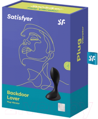 Вибропробка Satisfyer Backdoor Lover / 4004181 (черный)