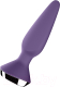 Вибропробка Satisfyer Plug-Ilicious 1 / 4003221 (фиолетовый) - 