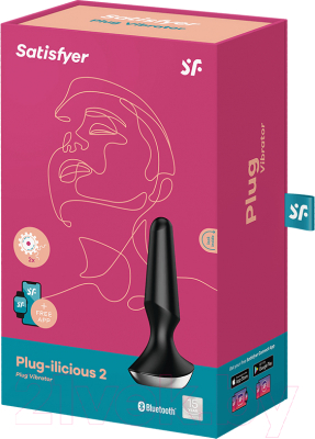 Вибропробка Satisfyer Plug-Ilicious 2 / 4003283 (черный)