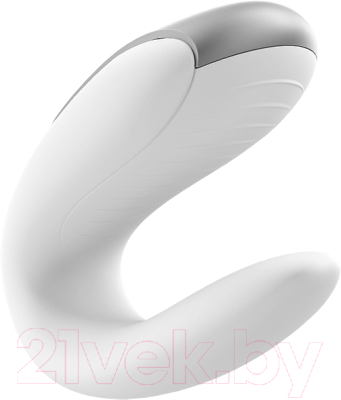 Вибромассажер Satisfyer Double Fun / 4002453 (белый)