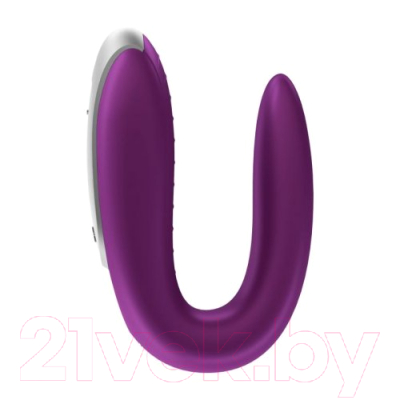 Вибромассажер Satisfyer Double Fun / 4002460 (фиолетовый)