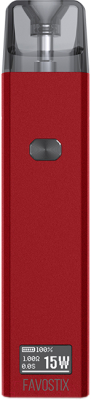 Электронный парогенератор Brusko Favostix Pod 1000 mAh (3мл, красный)