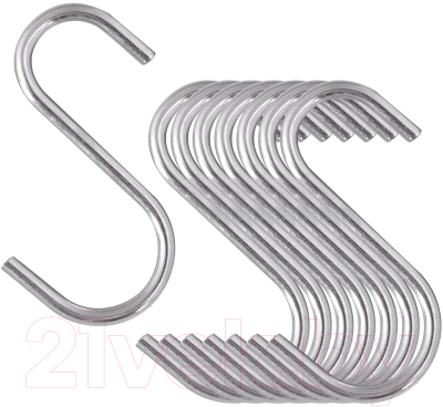 Изображение товара Набор крючков для рейлинга Мультидом VL52-32 (8шт)