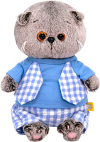 

Мягкая игрушка, Басик в голубом костюмчике / BB-089