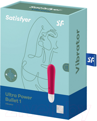 Вибромассажер Satisfyer Ultra Power Bullet 1 / 4009582 (красный)