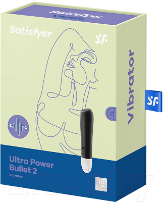 Вибромассажер Satisfyer Ultra Power Bullet 2 / 4009599 (черный)