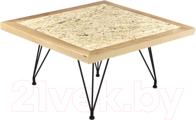 Журнальный столик Sheffilton SHT-TU29/H36/70/70 Дуб/OSB