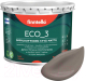Краска Finntella Eco 3 Wash and Clean Maitosuklaa / F-08-1-3-LG246 (2.7л, коричневый, глубокоматовый) - 