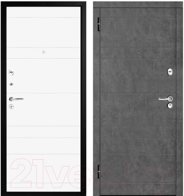 Входная дверь Металюкс М350 (96x205, левая)