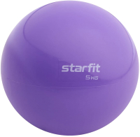 Медицинбол Starfit GB-703 (5кг, фиолетовый пастель) - 