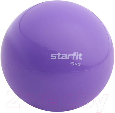 Медицинбол Starfit GB-703 (5кг, фиолетовый пастель)