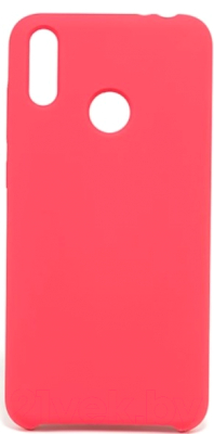 Чехол-накладка Case Liquid для Honor 8C (розово-красный)