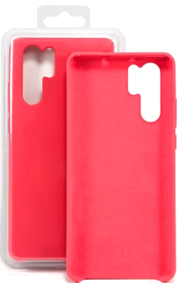 Чехол-накладка Case Liquid для Huawei P30 Pro (розово-красный)