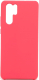 Чехол-накладка Case Liquid для Huawei P30 Pro (розово-красный) - 