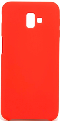 Чехол-накладка Case Liquid для Galaxy J6 Plus (красный)