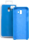 Чехол-накладка Case Liquid для Galaxy J6 Plus (синий кобальт) - 
