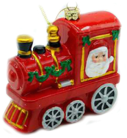 Елочная игрушка Top Gift Поезд / TG60732 - 