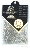 Стразы для ногтей Global Fashion Кристалл Swarovski SS6 (1440шт, прозрачный) - 