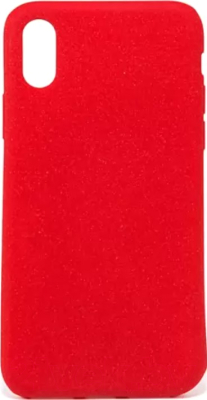 Чехол-накладка Case Rugged для iPhone X (красный)
