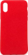 Чехол-накладка Case Rugged для iPhone X (красный) - 