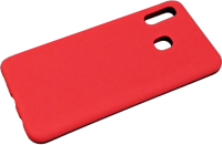 Чехол-накладка Case Rugged для Galaxy A30 (красный матовый) - 