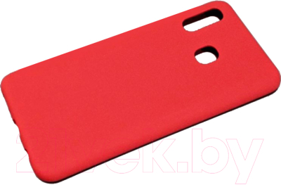 Чехол-накладка Case Rugged для Galaxy A30 (красный матовый)