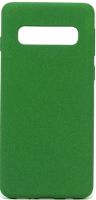 Чехол-накладка Case Rugged для Galaxy S10 (зеленый) - 