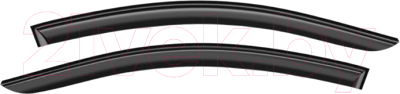 Дефлекторы окон Voron Glass Corsar для Peugeot 208 / DEF00581 (4шт)