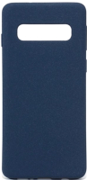 Чехол-накладка Case Rugged для Galaxy S10 Plus (синий) - 