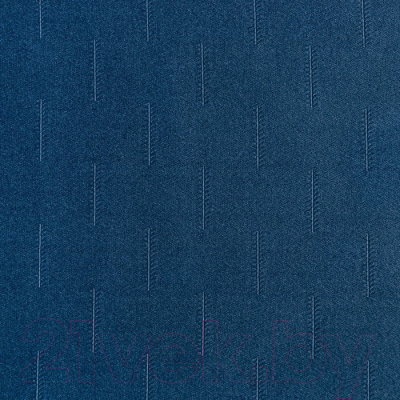 Штора Этель Штрихи 5800400 (130x300, синий)