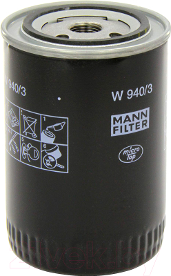

Масляный фильтр Mann-Filter, W940/3