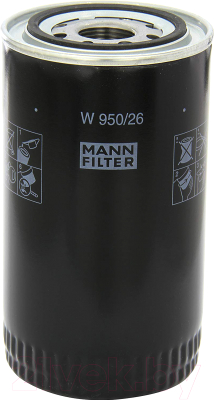 

Масляный фильтр Mann-Filter, W950/26
