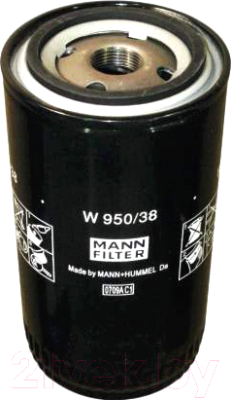 

Масляный фильтр Mann-Filter, W950/38