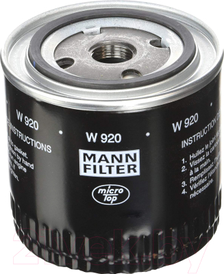 

Масляный фильтр Mann-Filter, W920