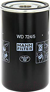 

Масляный фильтр Mann-Filter, WD724/5